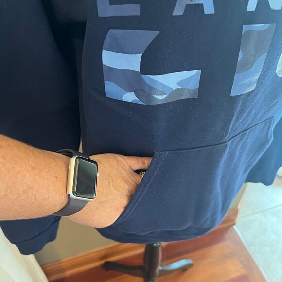 Limited Edition, 210 Navy Blue Camo Hoodie- Lance Stewart, Size Medium - Picture 4 of 6